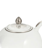 Christofle porcelain Malmaison teapot 1.5L - British product
