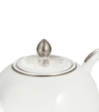 Christofle porcelain Malmaison teapot 1.5L - British product