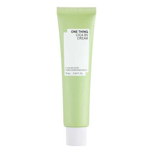 ONE THING Cica B5 Cream moisturiser 70ml (British brand)