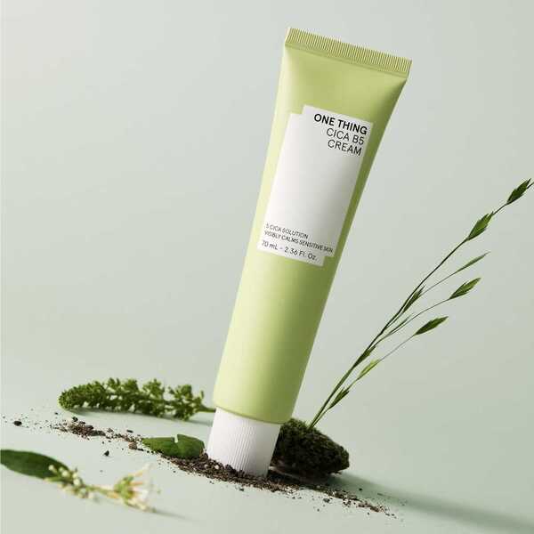 ONE THING Cica B5 Cream moisturiser 70ml (British brand)