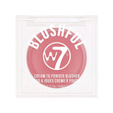 Superdrug W7 Blushful Cream To Powder Blusher Sassy 6g- Buy online at McGrocer