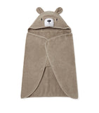 MORI bear hooded baby towel organic cotton (British brand)