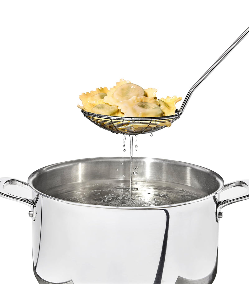 OXO Good Grips Scoop and Strain Skimmer, imported from the UK