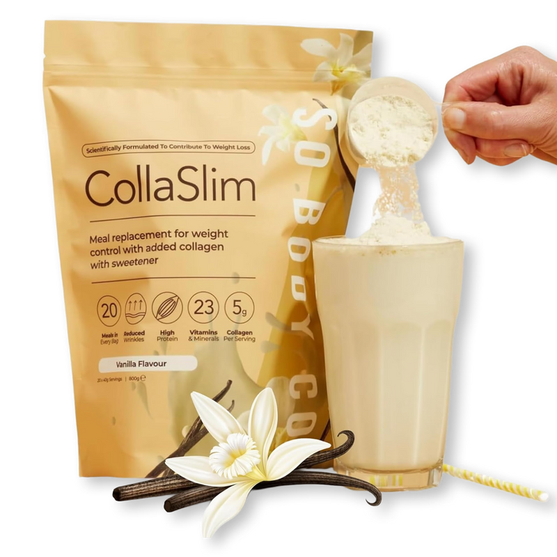 So Body Co CollaSlim vanilla meal replacement shake 40g - British product