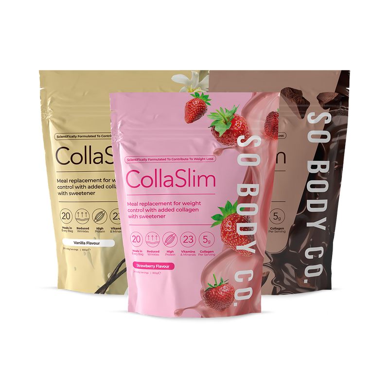 So Body Co CollaSlim vanilla meal replacement shake 40g - British product