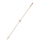 Chopard Happy Diamonds rose gold diamond bracelet - British product