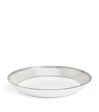 Wedgwood Silver Tonquin bone china deep plate 22cm (British brand)
