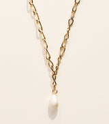 Harrods Astrid & Miyu Gold-Plated Silver and Pearl Necklace- Buy online at McGrocer