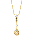 Boucheron Serpent Bohème yellow gold diamond necklace (British brand)