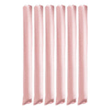 Brushworks heatless flexi curlers pack of six satin covered - British product