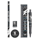 Wednesday stationery set 18cm (British brand)