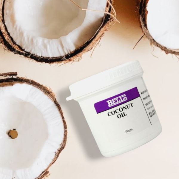 Bells coconut oil 90g, imported from the UK