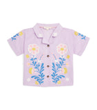 Louise Misha cotton embroidered Alova shirt for children 3-12+ years, UK version