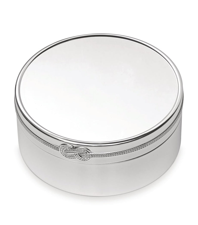 Wedgwood Infinity Round Keepsake Box - British product