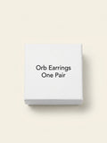 Vivienne Westwood Reina Orb silver-toned brass crystal earrings - British product