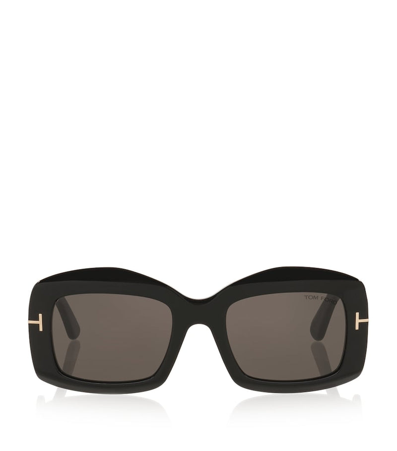 TOM FORD Venetia sunglasses acetate square frame, imported from the UK