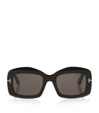 TOM FORD Venetia sunglasses acetate square frame, imported from the UK