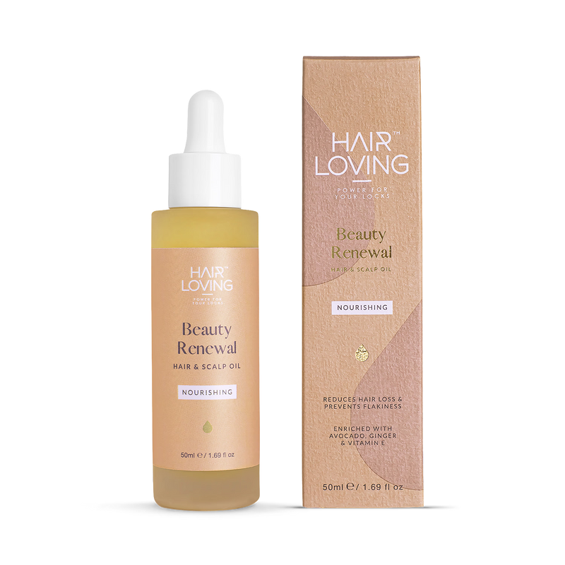 Beauty Renewal scalp and hair oil (British brand)