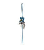 LOEWE Hoopoe bird charm calfskin leather 36cm, UK version