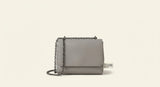 Mulberry Lily leather shoulder bag coral orange - British product