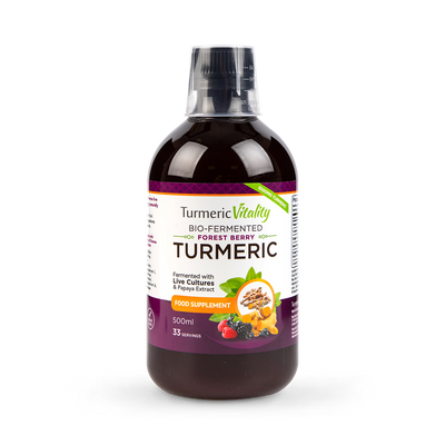 Holland & Barrett Bio Fermented Turmeric Liquid Forest Berry Flavour 500ml- Buy online at McGrocer