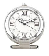 Harrods Chopard Stainless Steel Imperiale Alarm Clock 12cm- Buy online at McGrocer