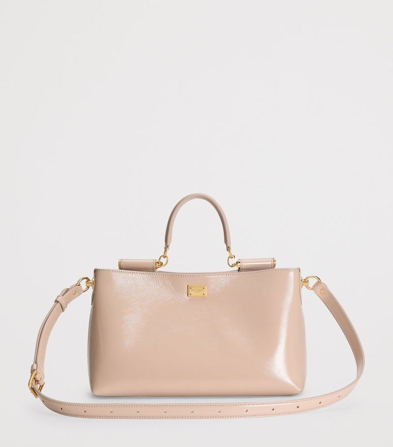 Dolce&Gabbana Vittoria shoulder bag calfskin leather - British product