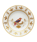 GINORI 1735 Volière Tangara Du Canada soup plate 24.5cm, UK version