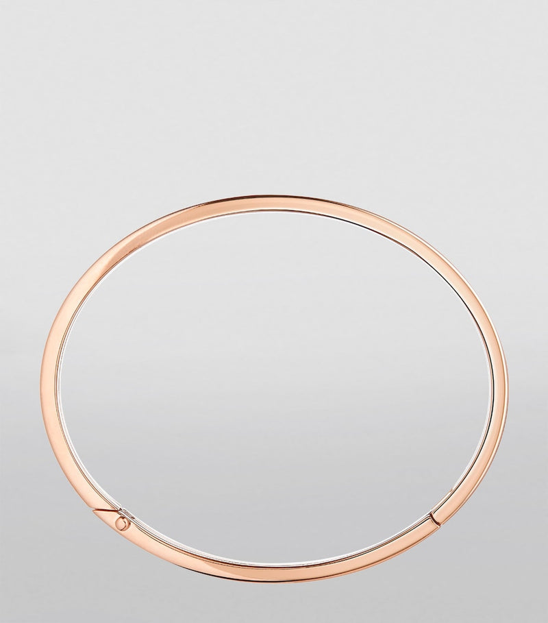 Boucheron Quatre bangle mixed gold diamonds, UK version
