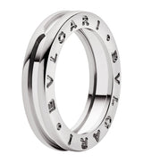 Harrods Bvlgari White Gold B.zero1 One-Band Ring- Buy online at McGrocer