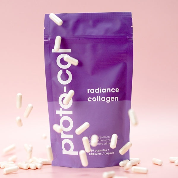 Proto-col Radiance Collagen supplement 150 capsules, imported from the UK