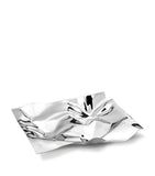 Georg Jensen Panton Tray mirrored stainless steel crumpled texture (British brand)