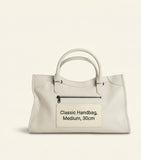 Balenciaga Le City top-handle bag in lambskin leather (British brand)