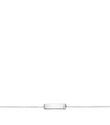 Harrods NOA Mini White Gold and Diamond Name Bracelet- Buy online at McGrocer