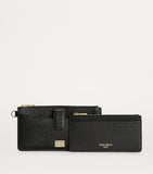 Dolce&Gabbana grained leather card holder logo plaque, UK version