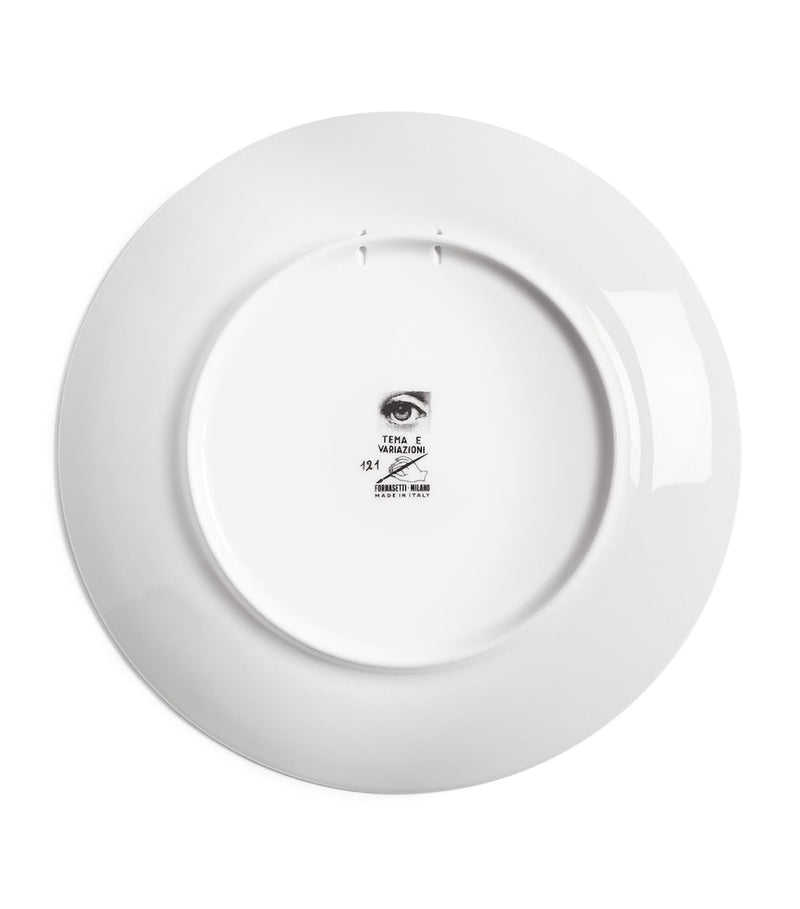 Fornasetti wall plate No. 121 26cm - British product