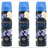 Superdrug Yardley Bluebell & Sweetpea Floral Body Spray 3x75ml- Buy online at McGrocer