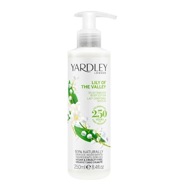 Yardley lily of the valley body lotion 250ml (British brand)