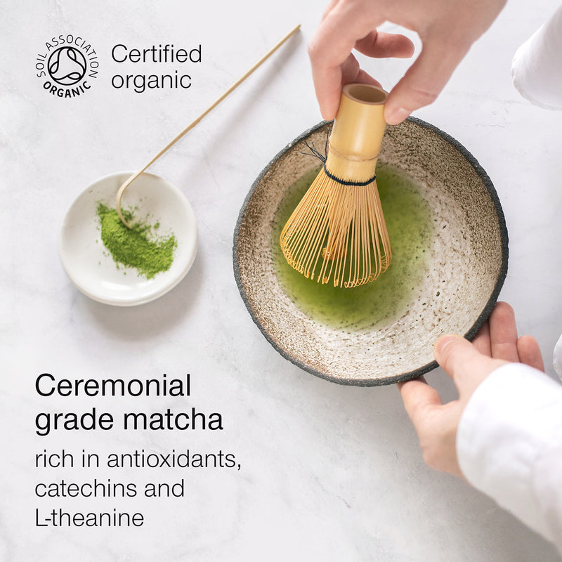 SuperSelf ceremonial grade matcha powder 120g - British product