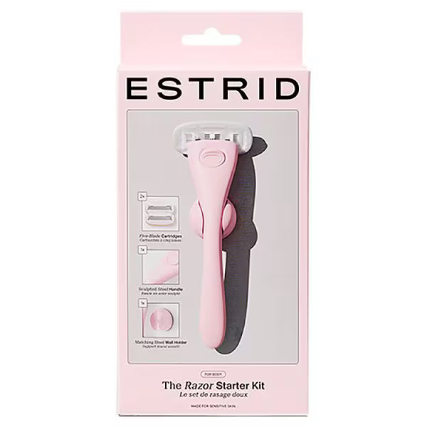 Estrid body razor starter kit Bloom - British product