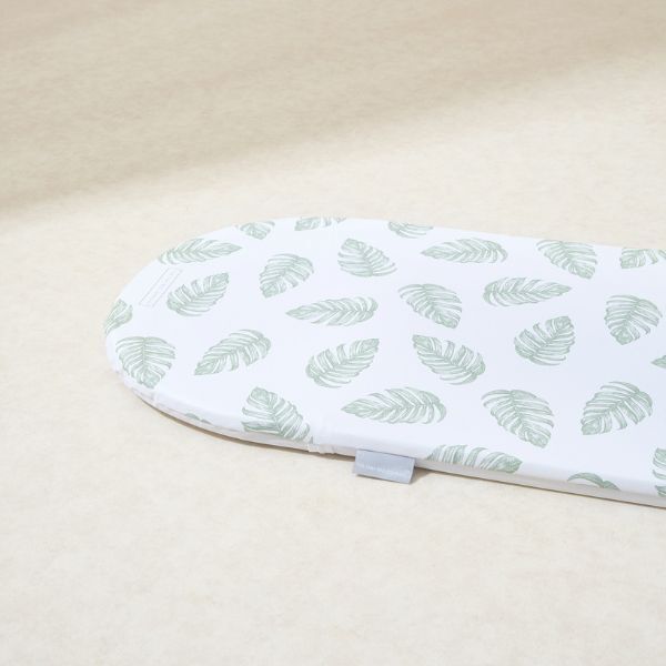 The Tiny Bed Co. Basket Changing Mat - Palm Bay (Green) GOODS Superdrug