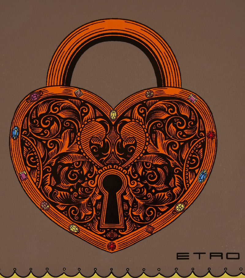 Etro Herald ceramic tray 20cm x 20cm - British product