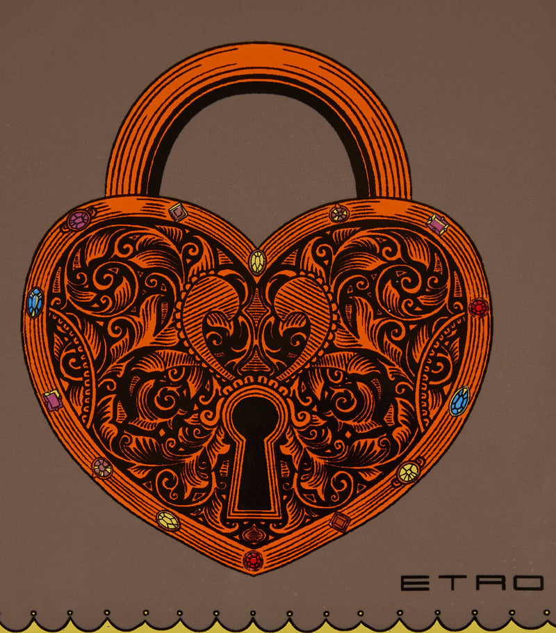 Etro Herald ceramic tray 20cm x 20cm - British product