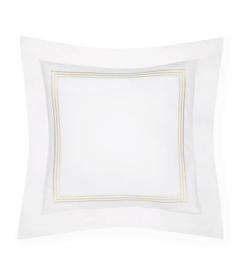 Pratesi Tre Righe square pillowcase 65cm x 65cm, UK version