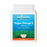 Holland & Barrett Supplement Place Vegan Omega 3 625mg EPA DHA DPA Dietary Supplement 60 Capsules- Buy online at McGrocer