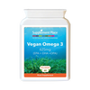 Supplement Place Vegan Omega 3 625mg 60 capsules - British product