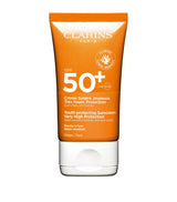 Harrods Clarins Youth-Protecting Sunscreen SPF 50 Facial Sunscreen 50ml- Buy online at McGrocer