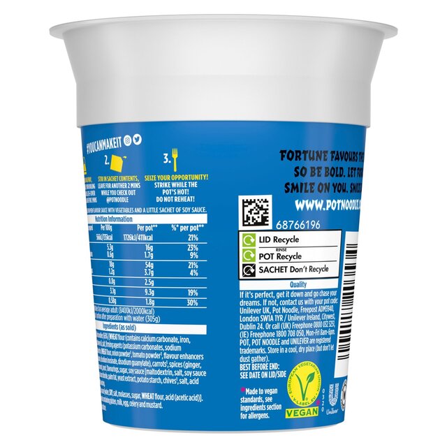 Pot Noodle Chinese Chow Mein 90g - McGrocer