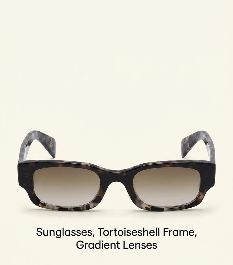 McQueen Panthos sunglasses recycled acetate frames, UK version