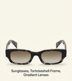 McQueen Panthos sunglasses recycled acetate frames, UK version
